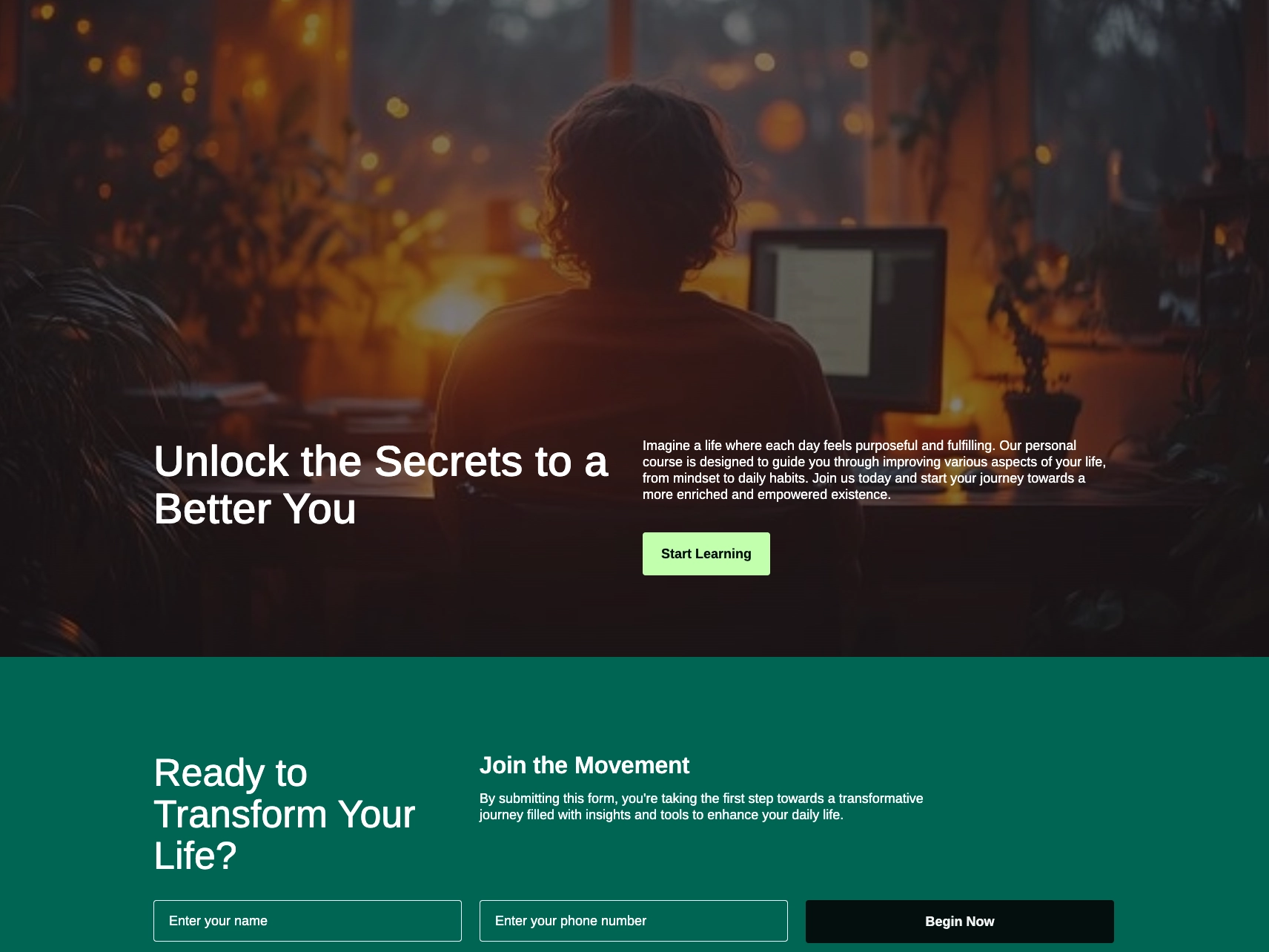 A collection of images showing the Funely AI team at work and successful educator stories.